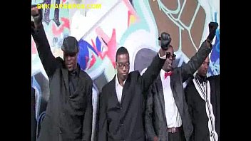 Preview 1 of Preggo And Bbc - Brunette Entertains Black Men Group