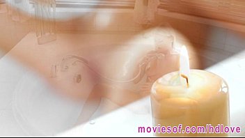 Preview 1 of Fakin Krty Blood Niklna - Lovely blonde babe Jessie Jazz screwed hard on her bed