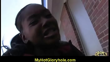 Preview 1 of Xnxxx Sin Mom Com - Gloryhole blowjob - Lets clean this white dick 5