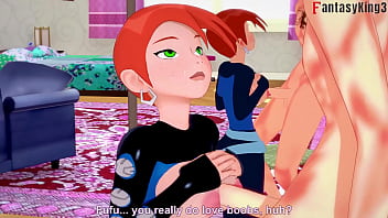 Preview 3 of Boys Homs Mom - Gwen Tennyson Fucking In front of the mirror | 3 | Ben 10 | Full vid and Full POV on Sheer or PTRN: Fantasyking3