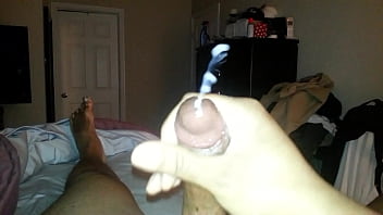 Preview 2 of Famous Blonde - me cumming a big load!!!