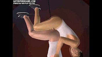 Preview 1 of Sun Hevkyo - Horny 3D cartoon hunk getting fucked hard anally