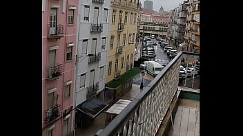 Preview 1 of Bhothe Room - It was raining,  guy with a big dick enjoying a lot
