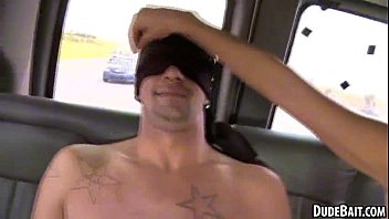 Preview 1 of August Pornstar Cum Swallow - He is a stud who gets tricked into his first gay blowjob