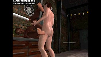 Preview 2 of Lara Withe Horas - In the garage these ebony and ivory studs fuck