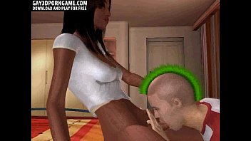 Preview 3 of Forced Brohter - Here is a hot ebony tranny who is fucking a stud