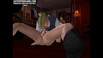 Preview 1 of Xxxr Amateur - Horny 3D cartoon punk hunk getting fucked anally