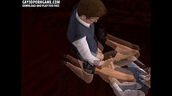 Preview 4 of Xxxr Amateur - Horny 3D cartoon punk hunk getting fucked anally