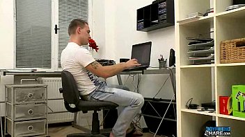 Preview 1 of Aistal Xxx - European Boy John Parker Beating His Meat