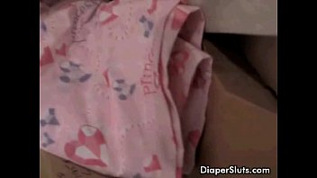 Preview 1 of Dirty Magazine - Latina cutie pisses her diaper
