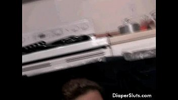 Preview 4 of Dirty Magazine - Latina cutie pisses her diaper