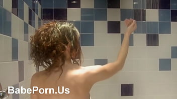 Preview 1 of Paag Ass - Perfect hairy babe masturbation in the shower