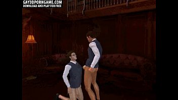Preview 4 of Bule Umur 10 Tahun - Hot 3D cartoon hunk getting his tight ass fucked