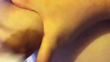 Preview 3 of New Rubber Rainfair Coat Wank - Milking my big tits
