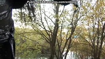 Preview 4 of Scene Vidio Sasha Grey - Brunette in hot public sex