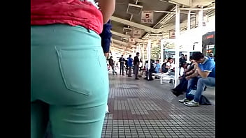 Preview 3 of With Two Lans - rico culito en jeand celestes