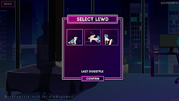 Preview 3 of Super Skinny Tiny - NIGHTGAMER-GIRL WITH SOCKS