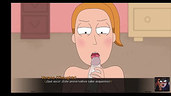 Preview 1 of Mia Khalifa Xxxx Video Com Hd - Con condon no cuenta,  LE AYUDO A SUMMER A PRACTICAR SUS MAMADAS Y ME CORRO EN SU BOCA - Rick y Morty Game/Clip