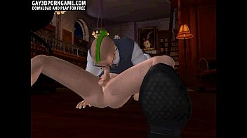 Preview 4 of With The Family - Horny 3D cartoon punk sucking on a hard cock