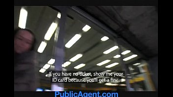 Preview 1 of First Time Pussy Fuckef - PublicAgent Short Girl gets fucked by fake ticket inspector
