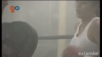 Preview 3 of Muscle Women Trib - Bonnie Jill Laflin Sexy Sport Niples Scen