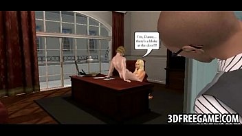 Preview 3 of Two Step Bj - Here is a sexy 3D whore who is getting her tight hole pounded