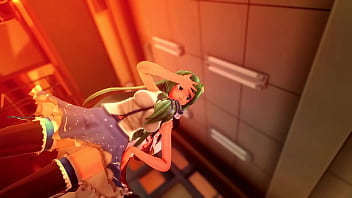 Preview 1 of Hot Moti Black Aunty Xxx Sex - Group Sex In The Classroom - Persecution Complex Cellphone Girl MMD by Krag