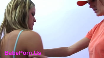 Preview 1 of Sex Trainer - Young girl first lesbian sex