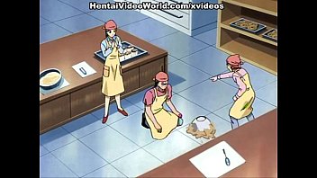 Preview 1 of British Holly - Hentai fuck in the kitchen