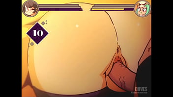 Preview 3 of Ftvgirls Jacky - Cerebella se folla a Filia en una &quot_Pelea callejera&quot_ Animaci&oacute_n de Diives