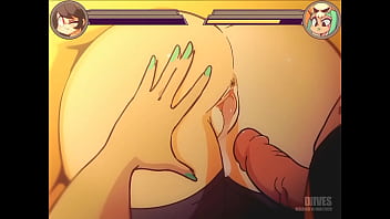 Preview 4 of Ftvgirls Jacky - Cerebella se folla a Filia en una &quot_Pelea callejera&quot_ Animaci&oacute_n de Diives