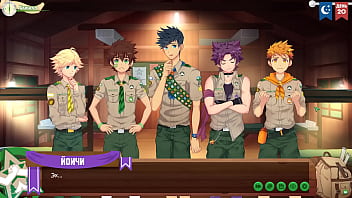 Preview 1 of Xxxn Amereka - Game: Friends Camp,  episode 31 - Candid Conversation (Russian voiceover)