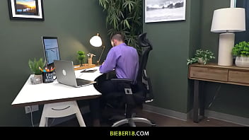 Preview 1 of Chechnaya - Hot Sex At The Office With Two Rivals For The Big Promotion