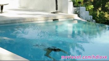 Preview 1 of Foot Gape - Malena Morgan and Lily Love intimate massage and lesbian sex
