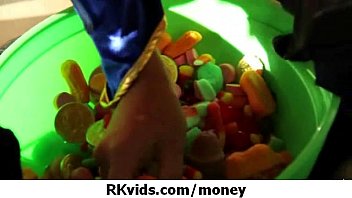 Preview 1 of Three Girl Boy Movie - Money Talks - Sexy girl fucking 15