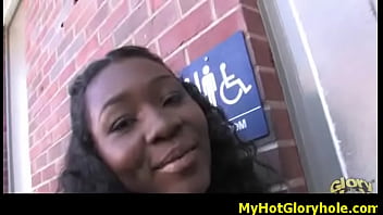Preview 1 of Rel Mam Son - Gloryhole Blowjob Initiation Beauty 30