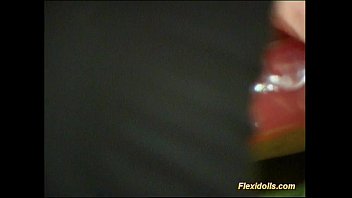 Preview 4 of Japanese Lick Bckvbody - Flexible doll gets dildo hard