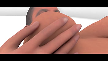 Preview 2 of While Holding Enema Fuck - Carolyn Alone Trailer - 3D Animation Blender/MakeHuman