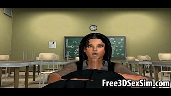 Preview 2 of Husband Not Impressed - Hot 3D cartoon honey getting fucked hard after class