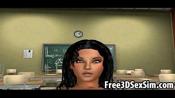 Preview 4 of Husband Not Impressed - Hot 3D cartoon honey getting fucked hard after class