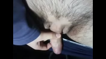 Preview 4 of Hair In Pudi - My large cock(flabby)