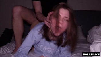 Preview 2 of Book Xxx Hd - Netflix and Chill Escalated Quickly - Couch Potato Girlfriend Gets Wildly Penetrated