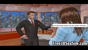 Preview 1 of Xx Hd Por - Tasty 3D cartoon babe getting fucked hard poolside