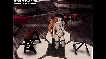 Preview 1 of Hiss - Horny 3D cartoon hunk fucking a tranny babe hard