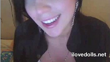Preview 2 of Turkish Arzu Okay Porno Movies - Beautiful Colombian amateur girl with big natural tits on webcam
