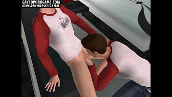 Preview 2 of Big Booty Soft - Two hot 3D twins are going ass to ass with a dildo