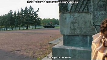 Preview 2 of Sonboymom - Outdoor fuck with girl in pantyhose