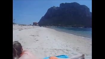 Preview 2 of Cutie Cumshot Wih His Friend - Bikini