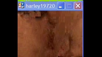 Preview 2 of Gugui - Camfrog Harley playing with spread pussy again 3rd time this day