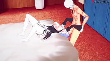 Preview 1 of Boy Feet Electro Torture - Rem Having sex | 2 | Big Boobs maid Re: Zero | Watch the full and POV version on Sheer or PTRN: Fantasyking3